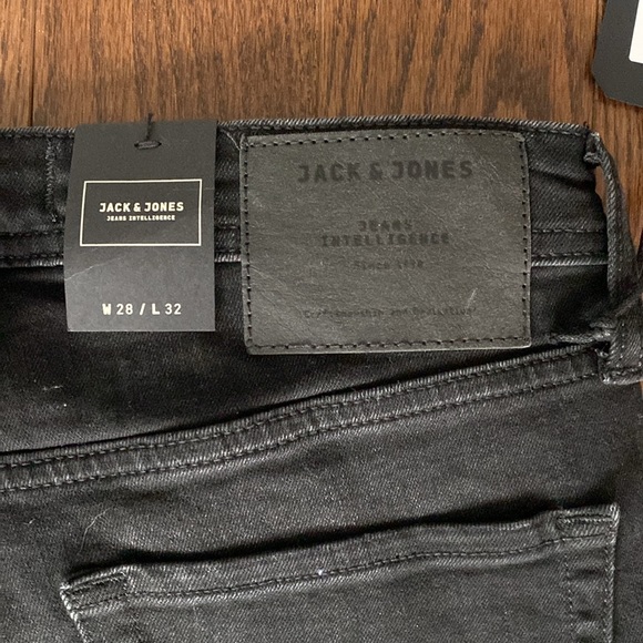 NWT Jack & Jones Glenn Icon Super-Stretch Slim-Fit Jeans - Picture 6 of 9